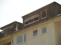 Mark Medlock s Dachwohnung ausgebrannt Koeln Porz Wahn Rolandstr P32